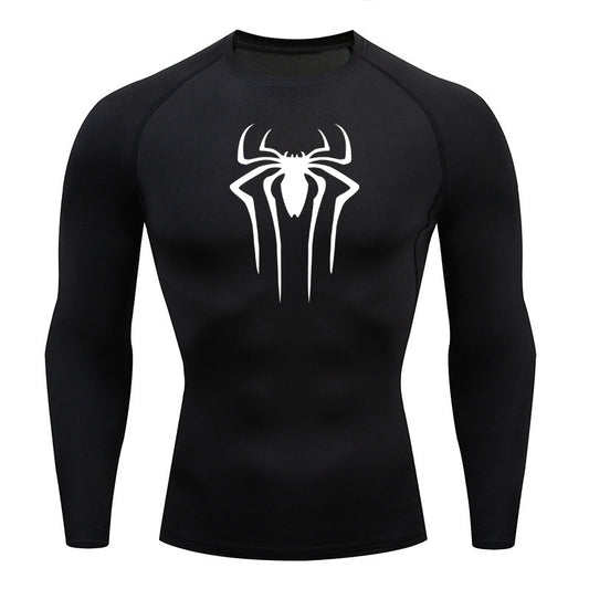SPIDER FITTED GYM SHIRT
